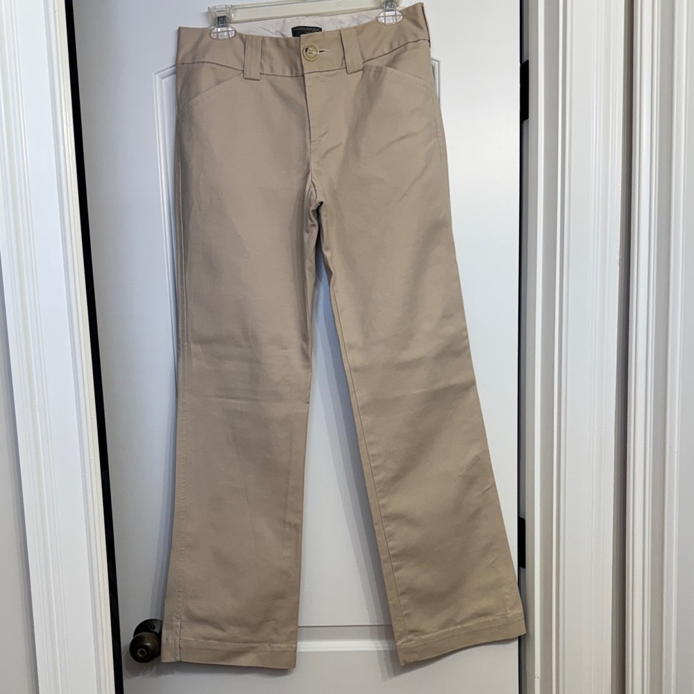 Banana Republic Women's Tan Wide Leg Pants